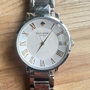 Kate Spade ladies watch New York Gramercy Stainless Steel Watch
NEW BATTERY